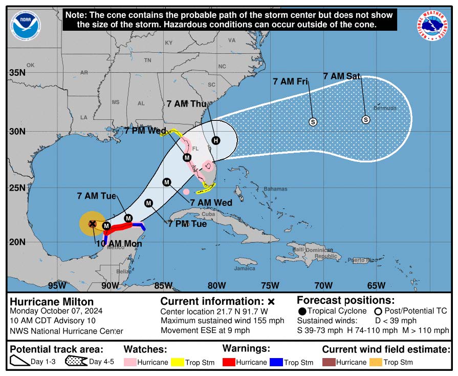 Hurricane Milton - Advisory #2